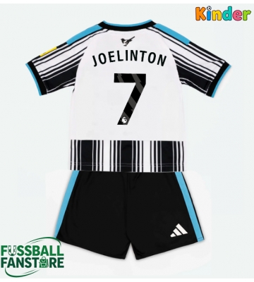 Newcastle United Joelinton #7 Replik Heimtrikot Kinder 2026-27 Kurzarm (+ Kurze Hosen)